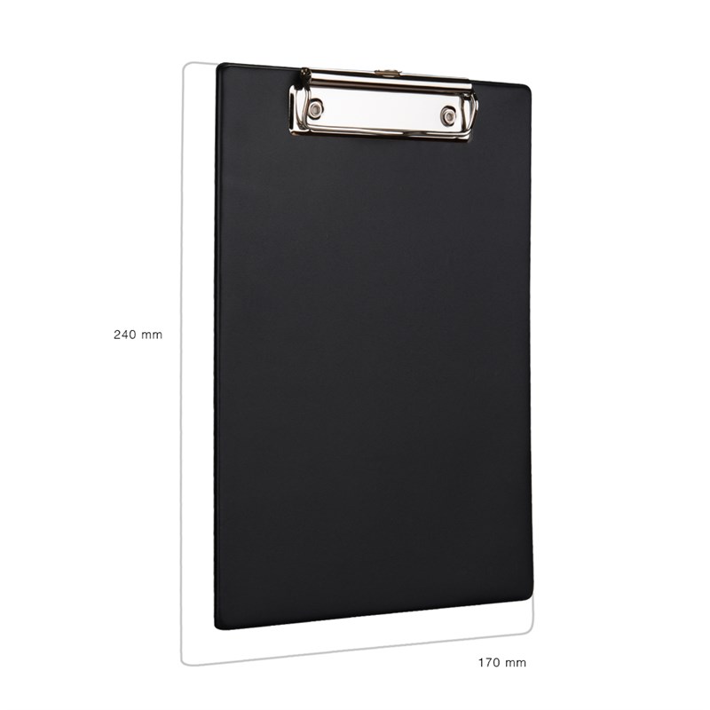 Kapaksız Sekreterlik A5 Pvc 100 Yaprak Kapasiteli Clip Board 17,5x24 cm