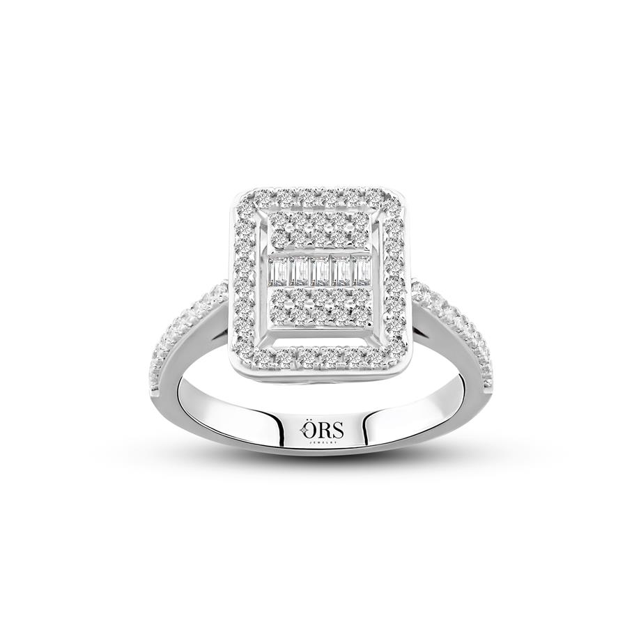 Pırlanta Montür  Baget Taşlı  Yüzük