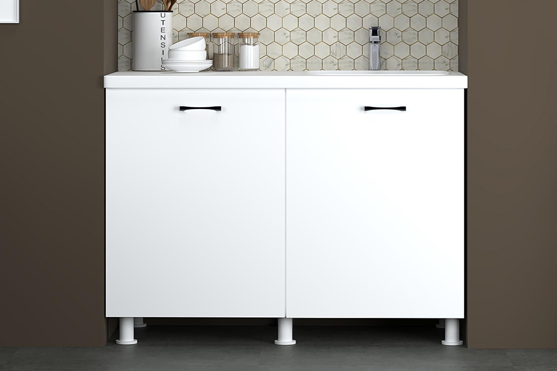 120 CM DORA ABS EVYELİ MUTFAK ALT MODÜL