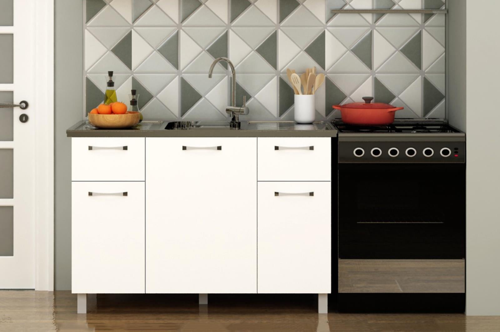 120 CM PANOVİT EVYELİ MİNİ MUTFAK ALT