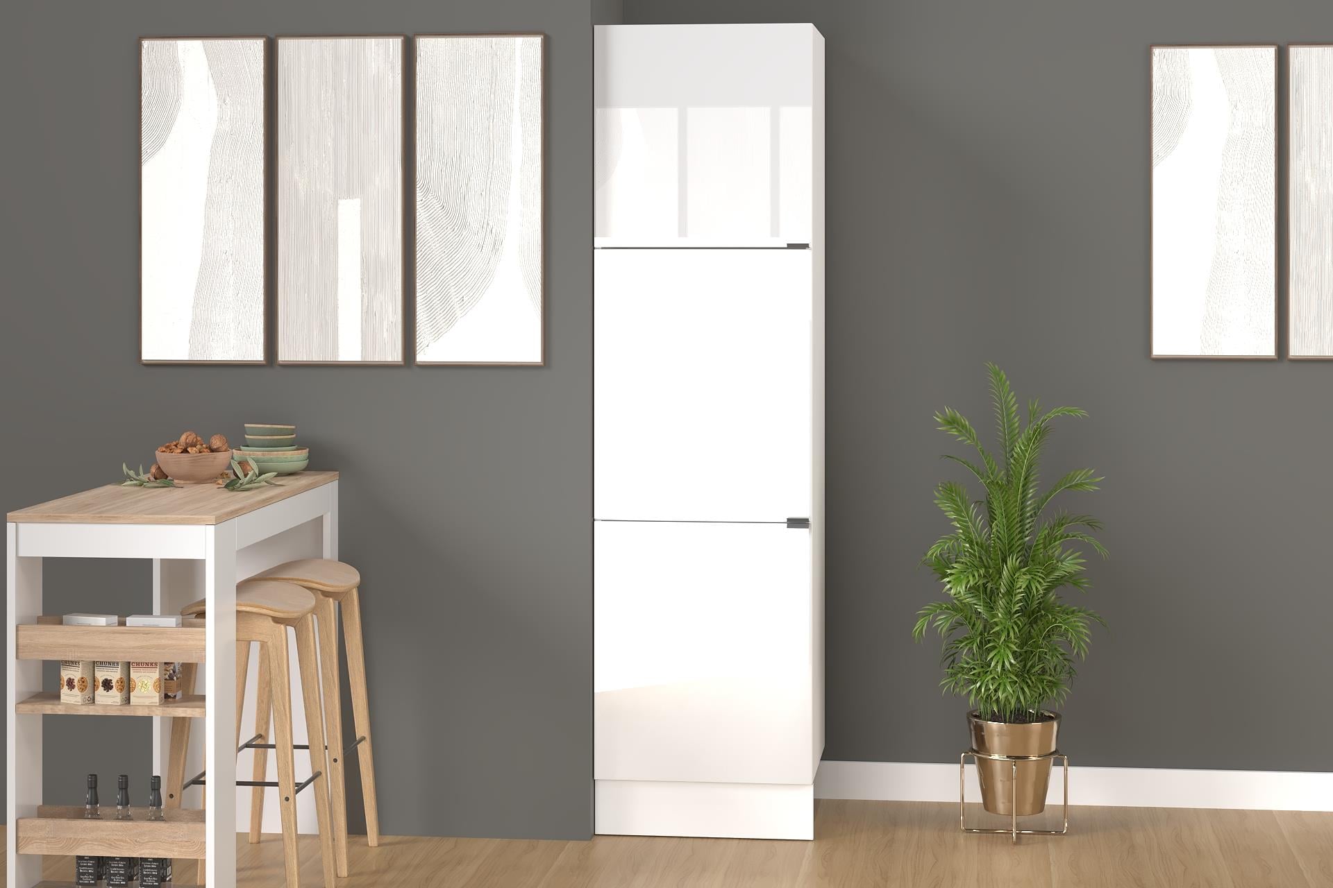 60 CM %100 Mdf Efil Boy Dolabı, Çok Amaçlı Dolap