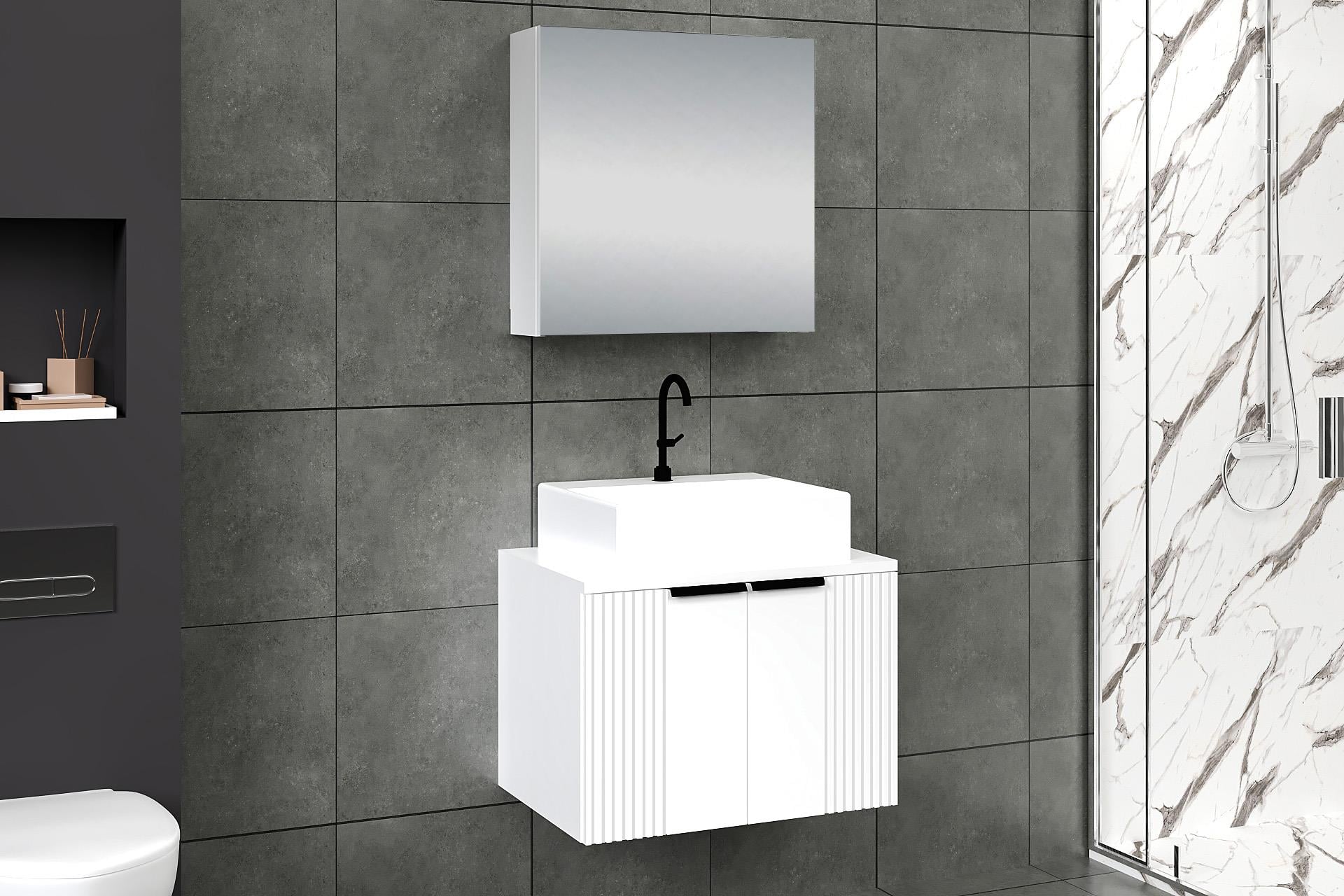 65 cm Chester Banyo Dolabı