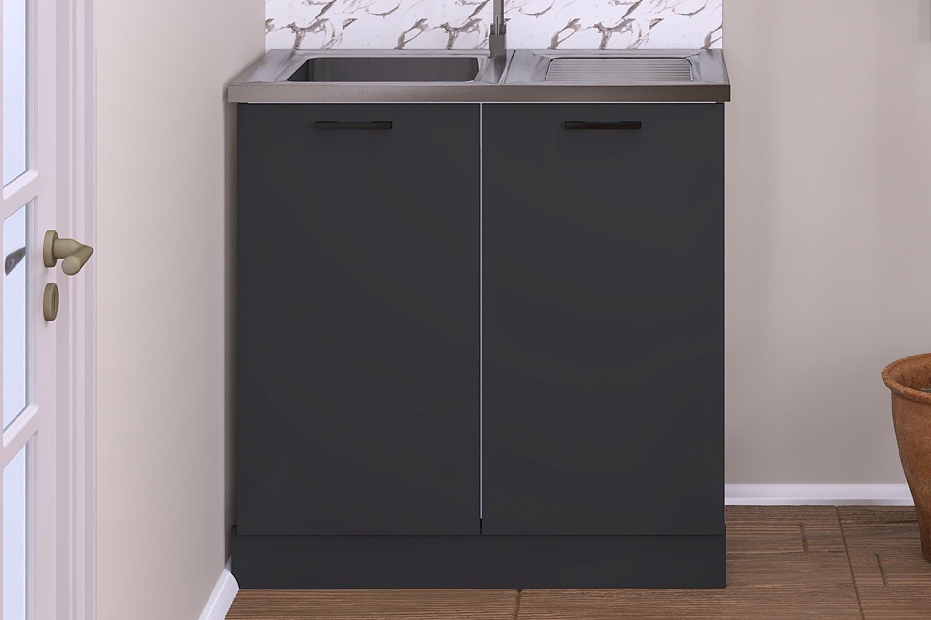 80 CM EYLÜL MUTFAK ALT MODÜL ANTRASİT