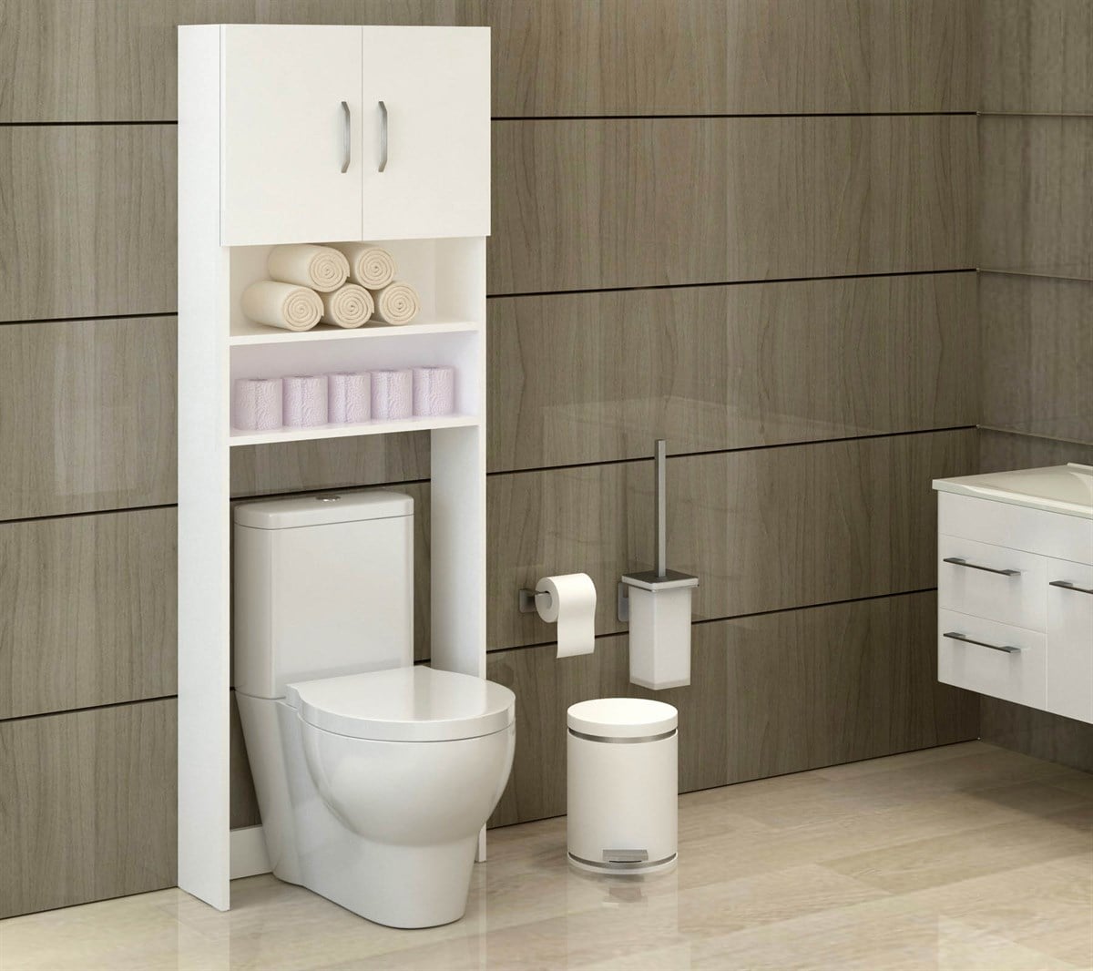 LANGE ÇAMAŞIR MAKİNESİ DOLABI