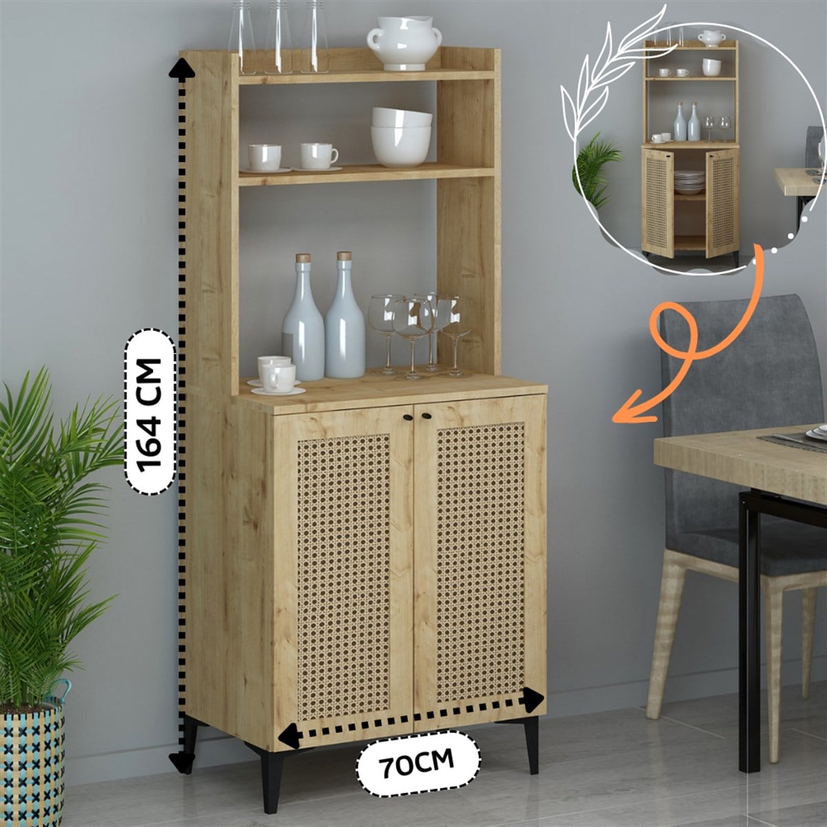 ZANNE ÇOK AMAÇLI DOLAP