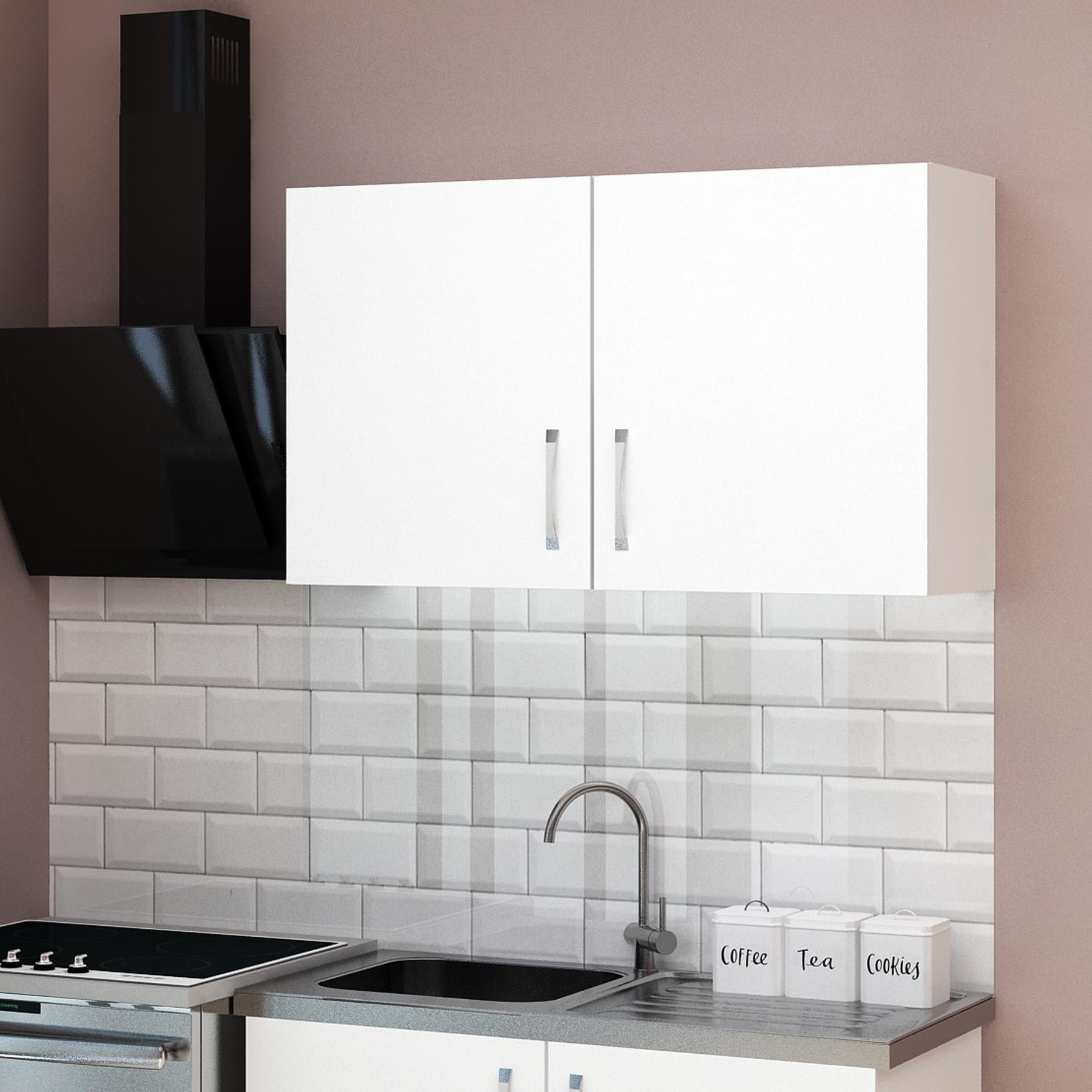 100 cm Mini Mutfak Üst Modül Dolabı