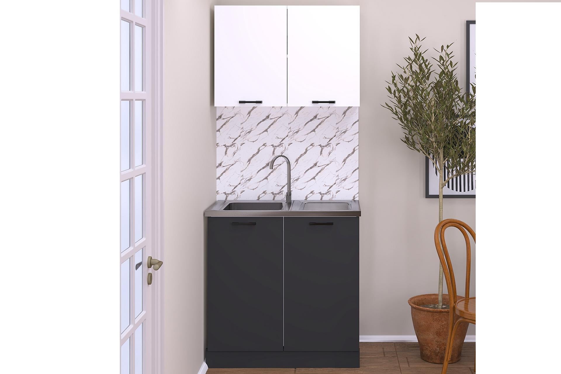 80 CM EYLÜL MUTFAK ALT MODÜL ANTRASİT