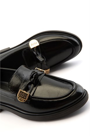 Clara Siyah Kadın Loafer