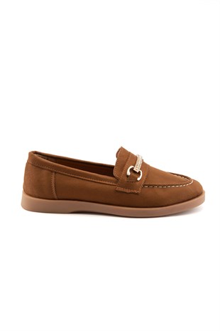 Liora Taba Süet Kadın Loafer 
