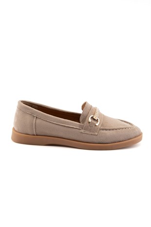 Liora Vizon Süet Kadın Loafer 