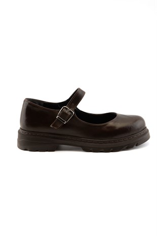 Narissa Kahve Kadın Loafer 