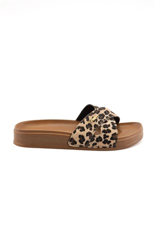 Pure Leopar Kadın Terlik
