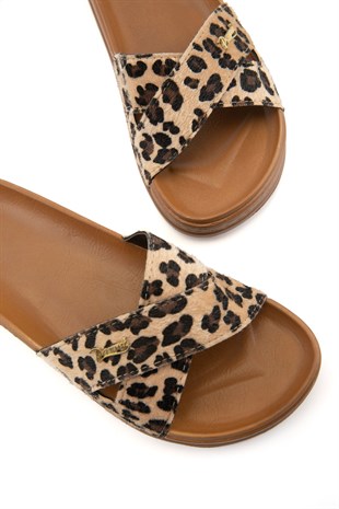 Pure Leopar Kadın Terlik