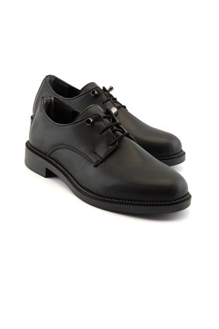 Raven Siyah Kadın Loafer 