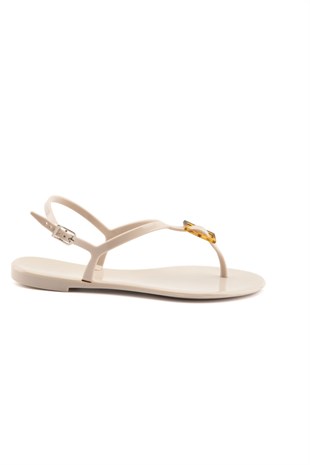 Siera Soft Bej Kadın Sandalet 