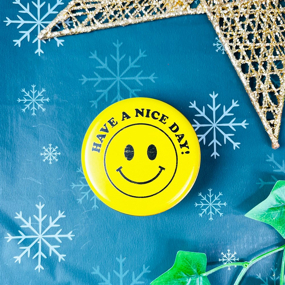 Have A Nice Day Tin Box Candle Customizable
