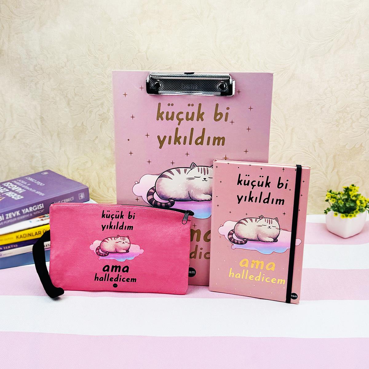  Küçük Bi Yıkıldım V2 Tasarımlı Kırtasiye Seti 
