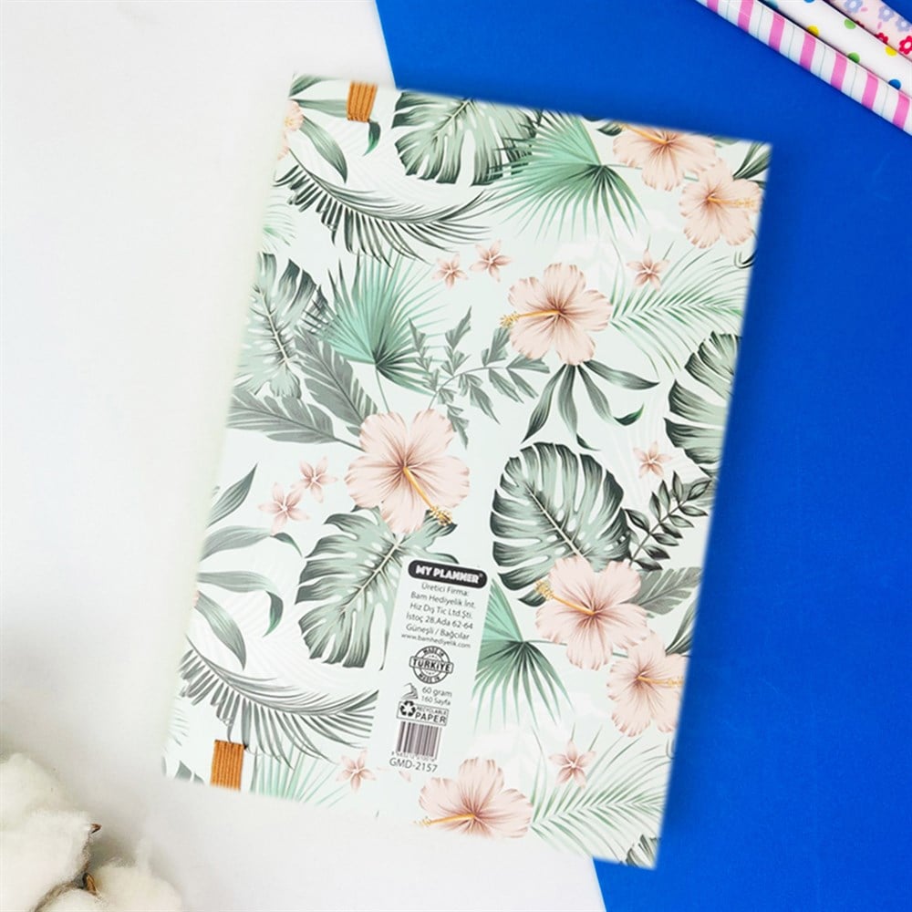  Life Love Tasarımlı Lastikli Defter 