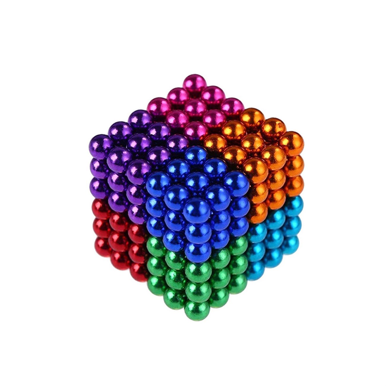  Renkli Neocube 5mm Neodyum Mıknatıs Oyun Seti