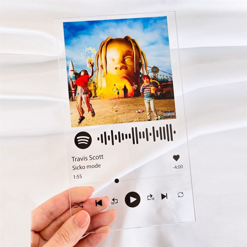  Spotify Barkodlu Plak - Travis Scott / Sicko Mode