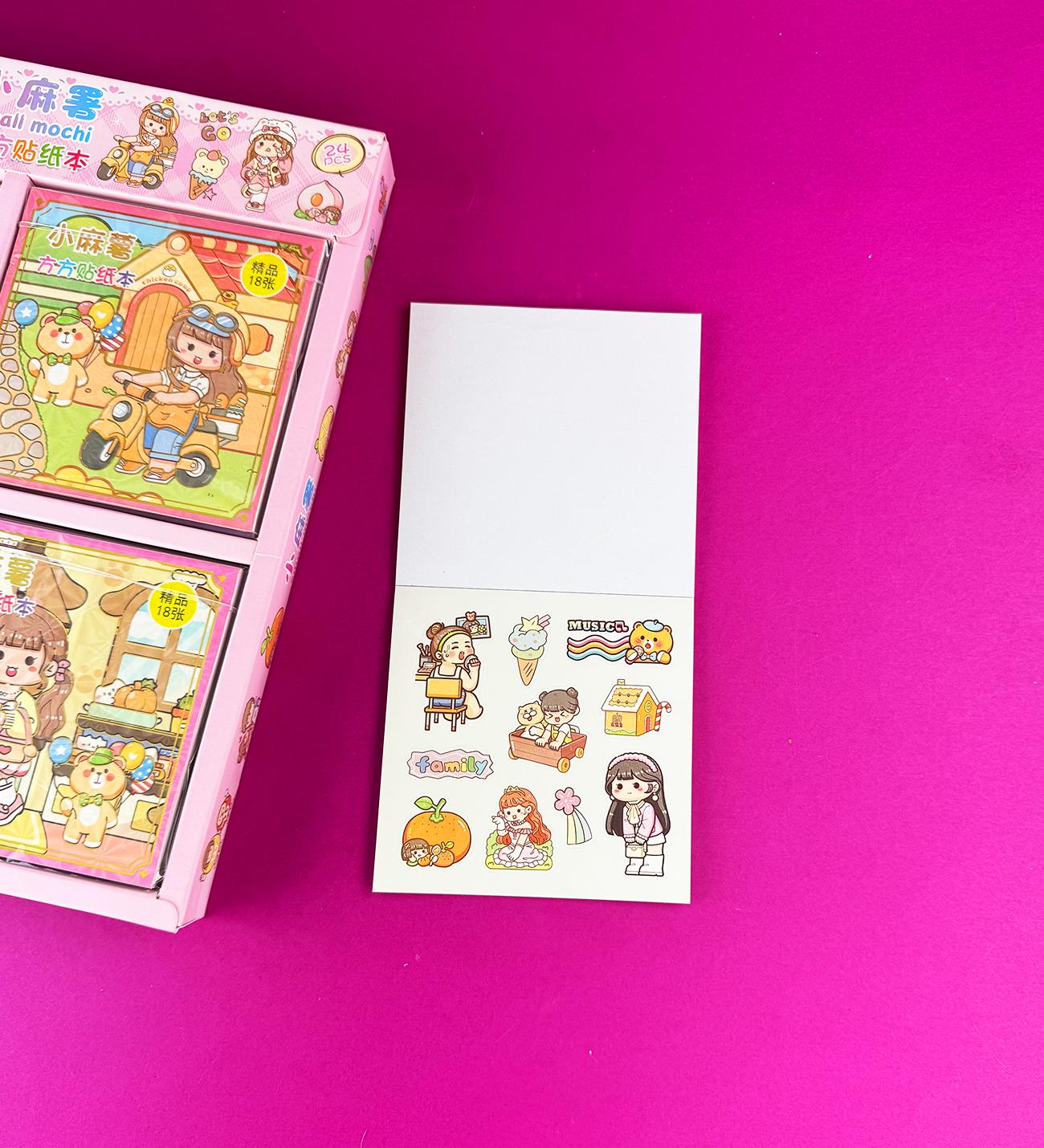 18 Sayfa Sticker Defter x24