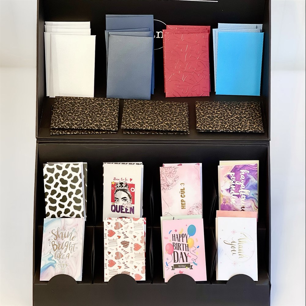 200 Pcs of Message Cards W / Stand
