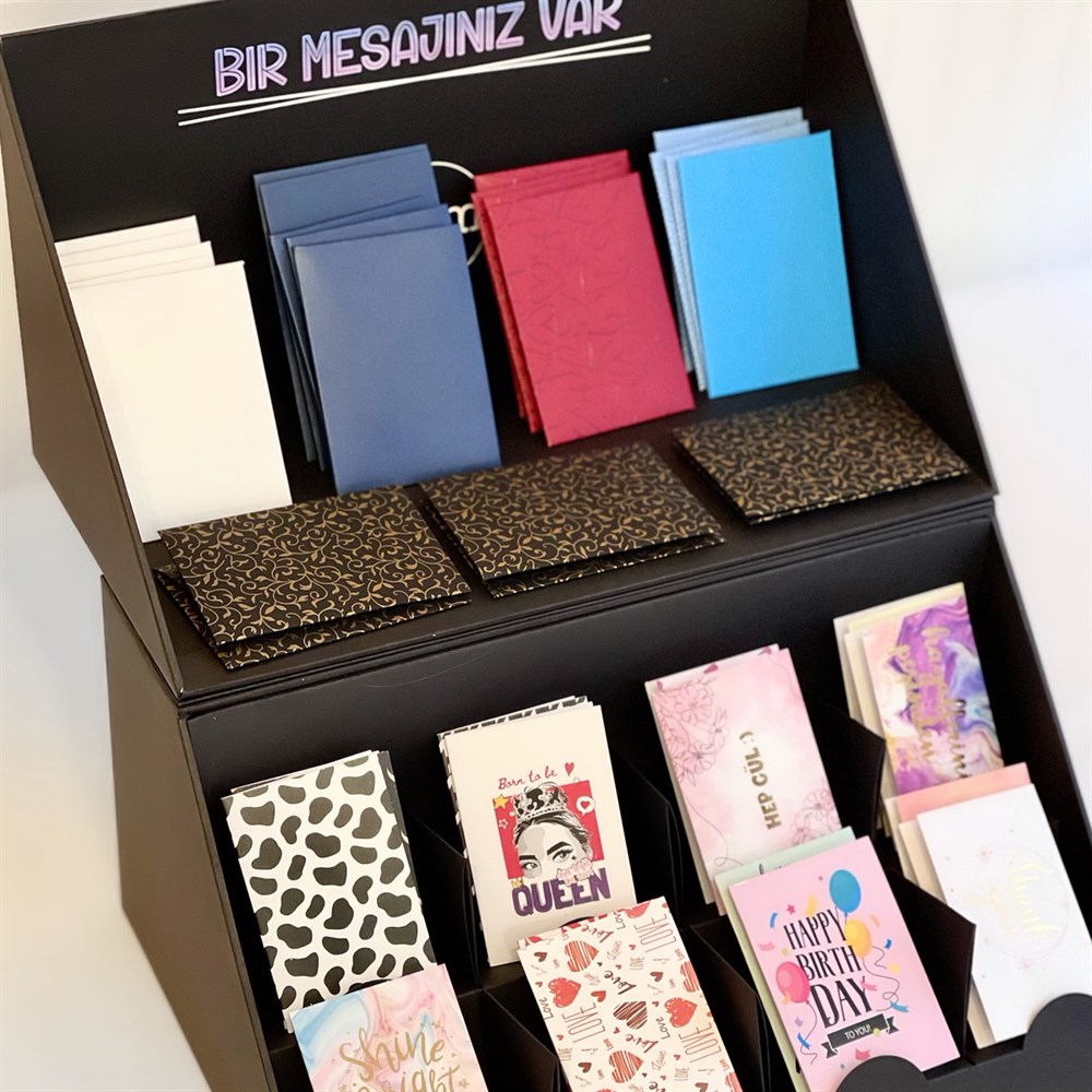 200 Pcs of Message Cards W / Stand