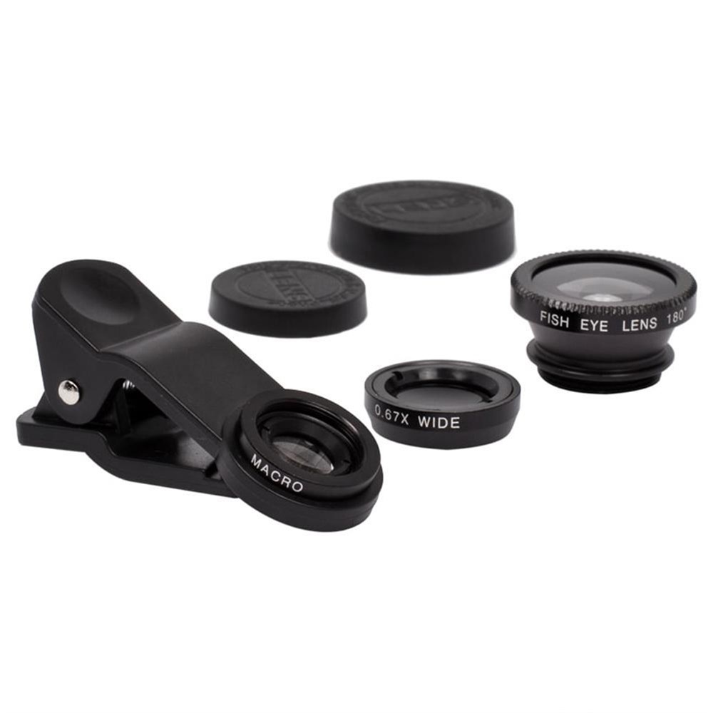 3Ü 1 Arada Telefon Kamera Clip Lens