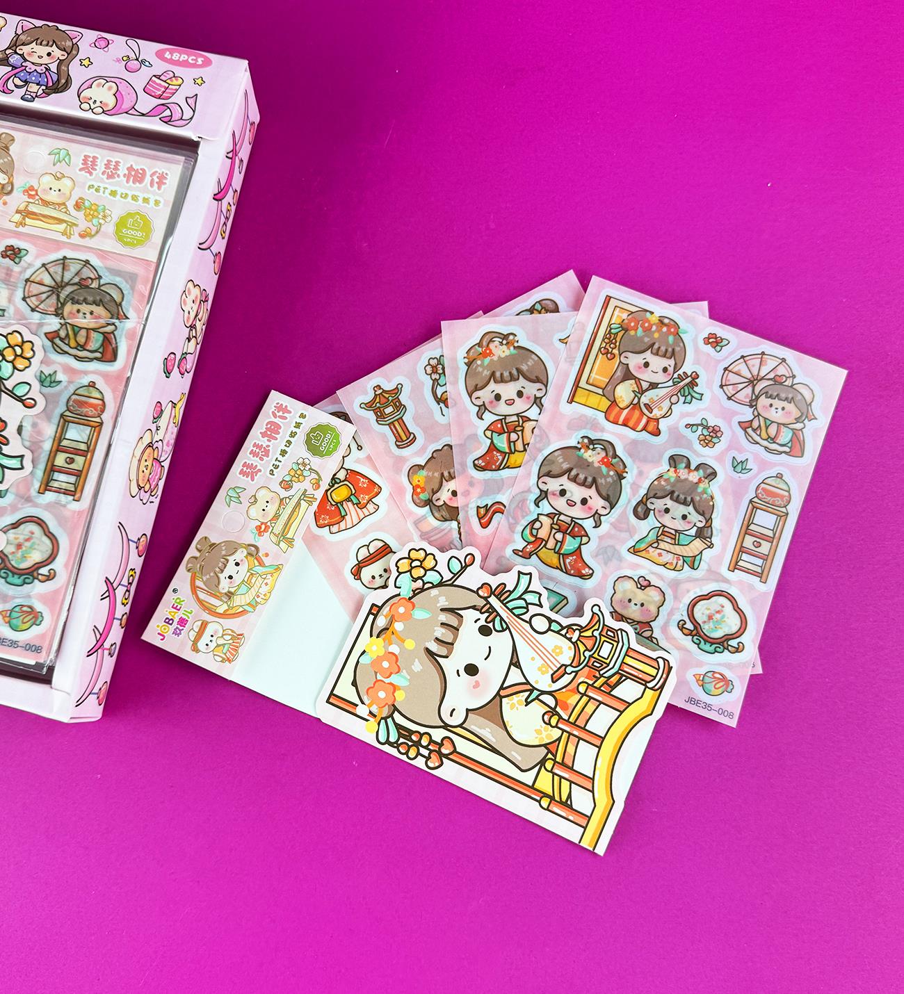 4 Sayfa Sticker x48