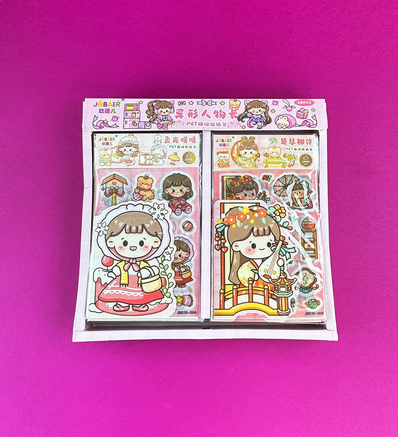 4 Sayfa Sticker x48