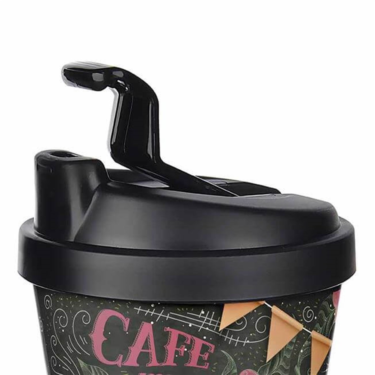 400 ML Kilitli Kupa Bardak Plastik
