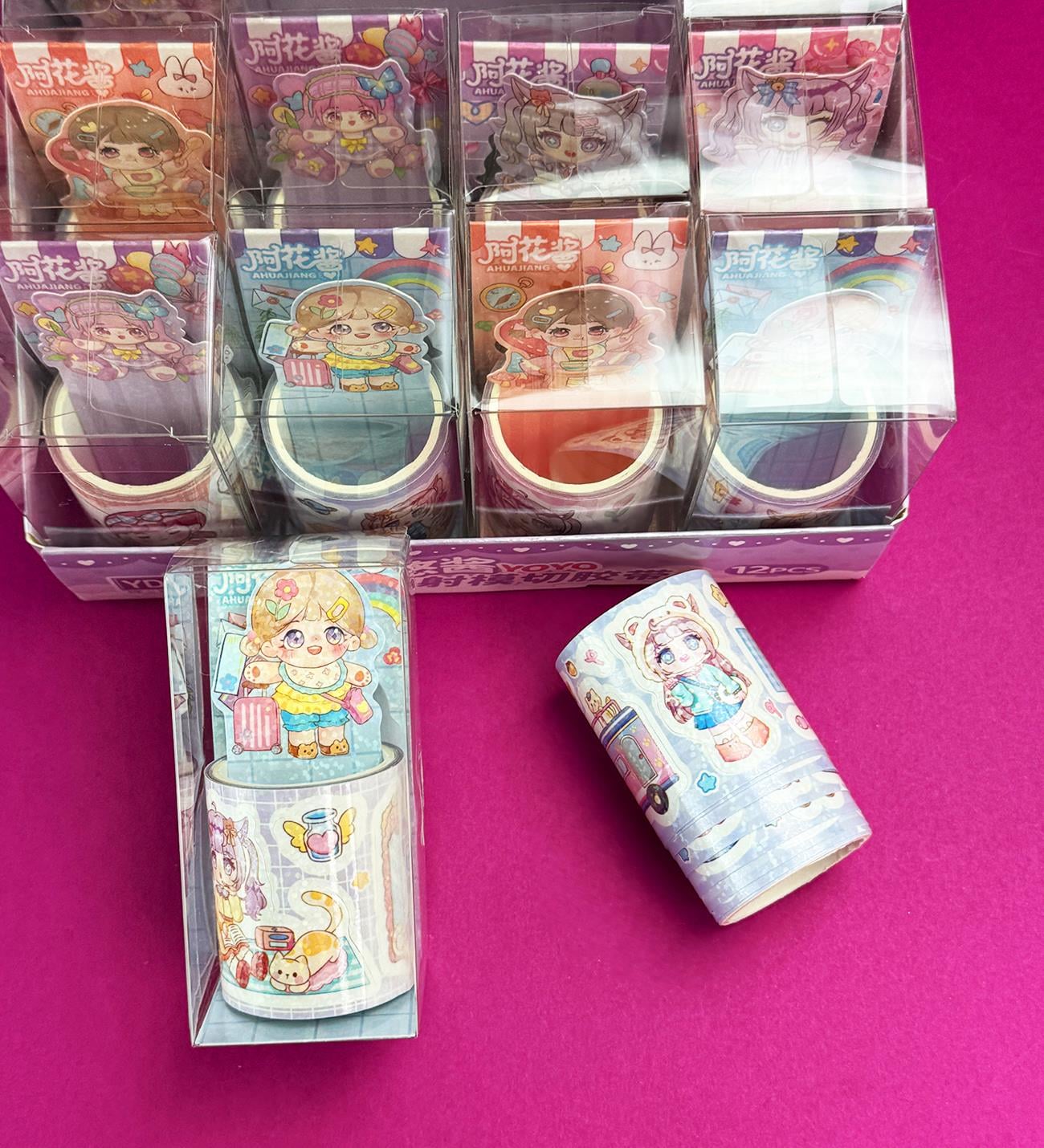 4,5 Cm Genişliğinde Kawaii Desenli Bant X12