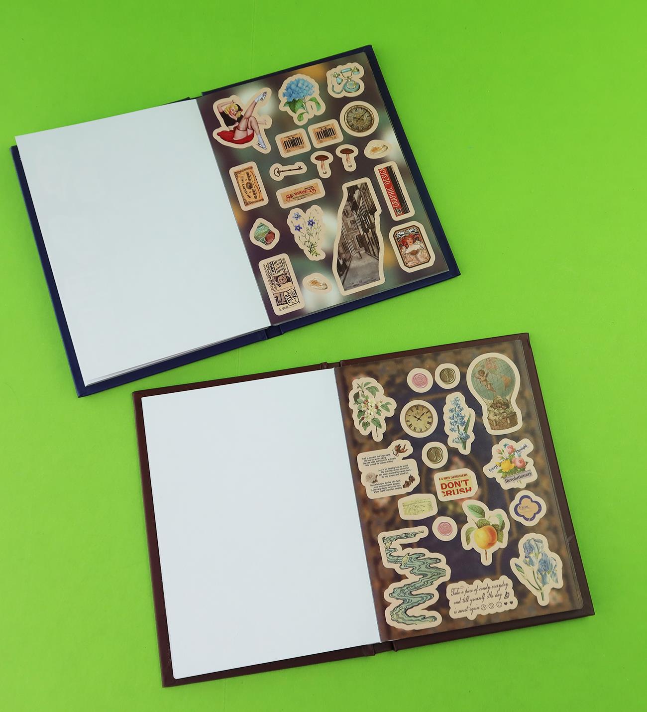 45 Yaprak Sticker Defter x6