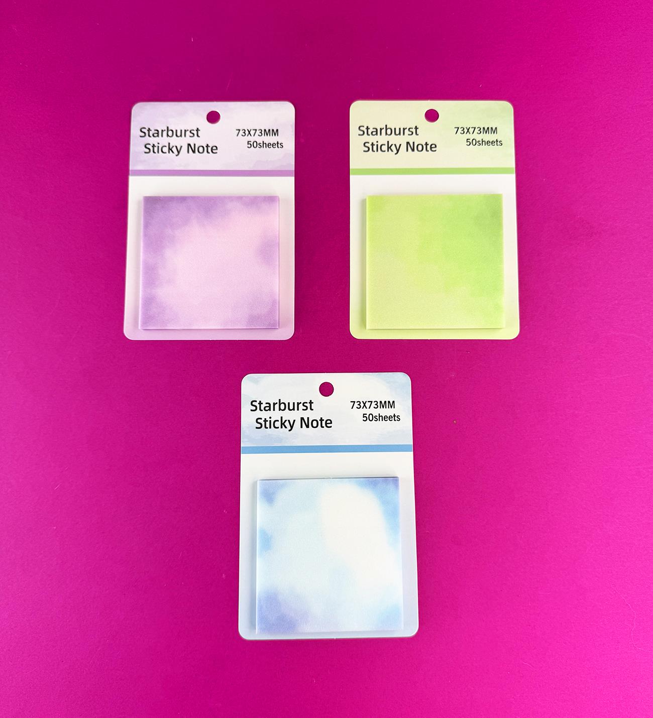 50 Yaprak Şeffaf Post-it x12