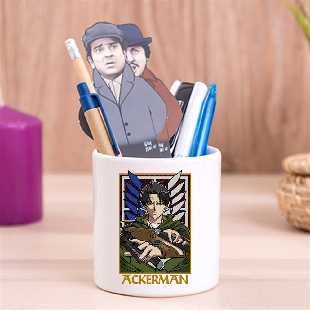 Ackerman Tasarımlı Seramik Kalemlik