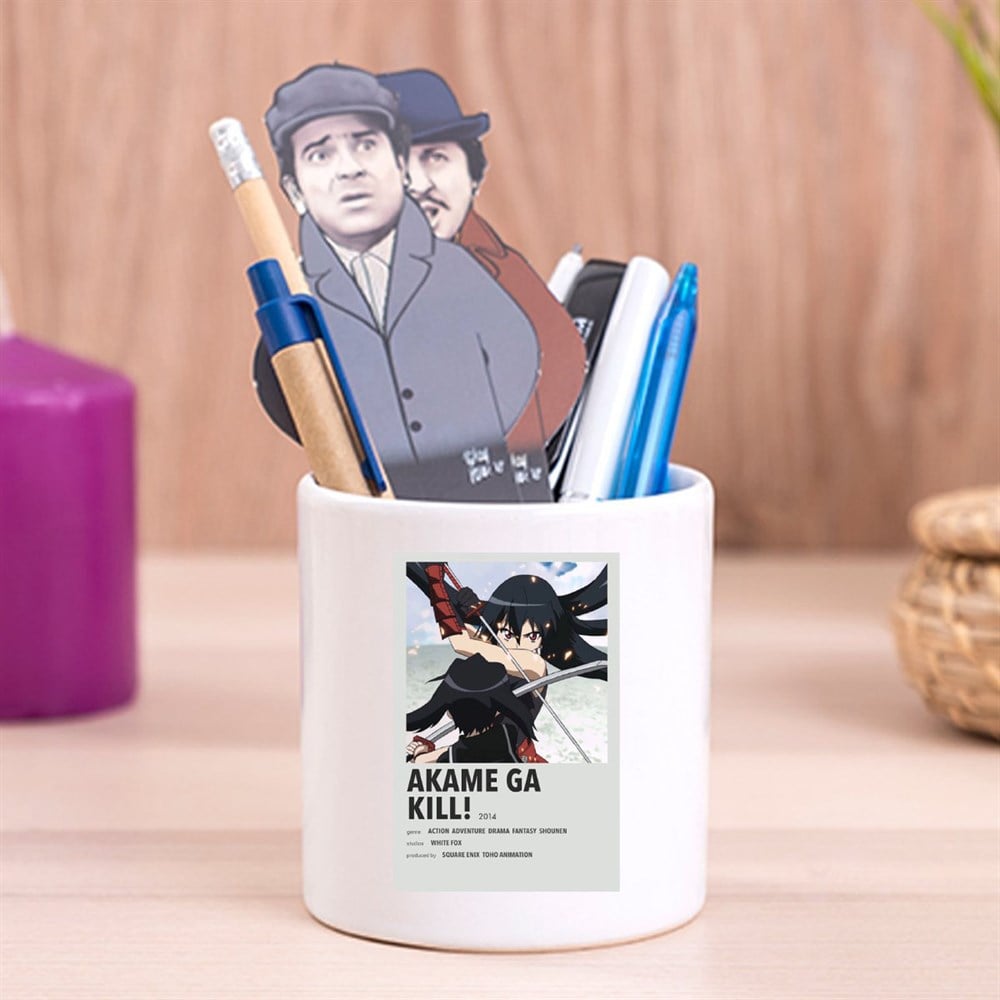 Akame Ga Kill Tasarımlı Seramik Kalemlik