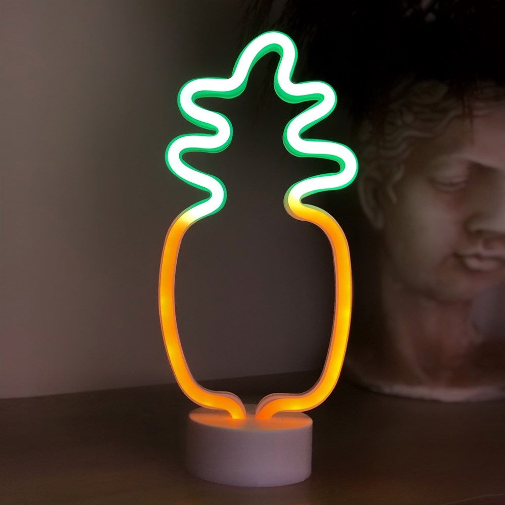 Ananas Neon Lamba