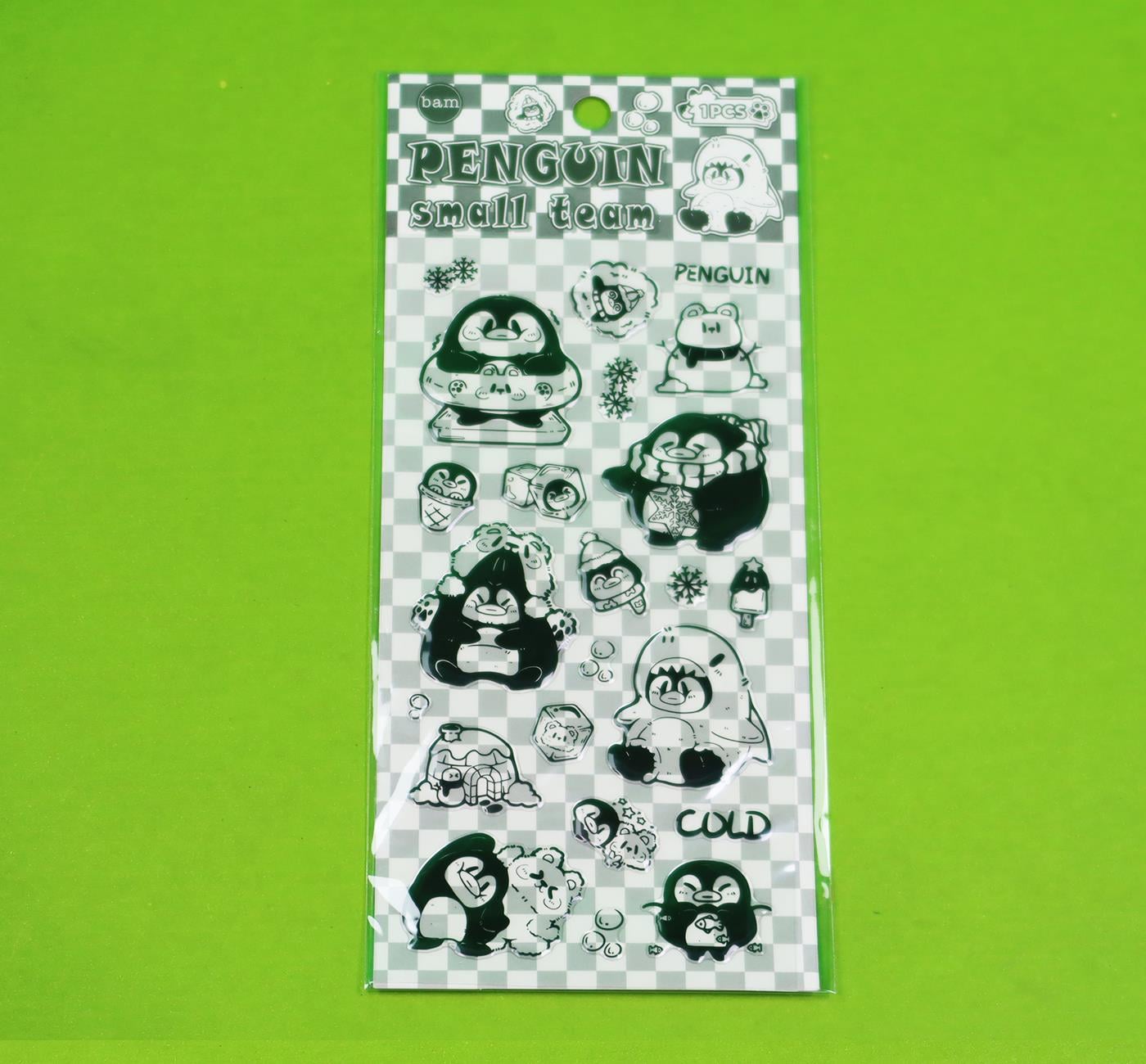 Bam 2111 Şeffaf Sticker x12
