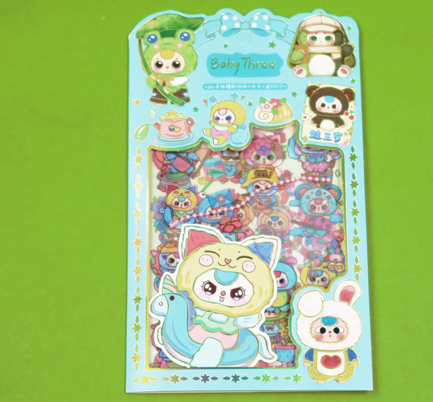 Bam 2121 4 Sayfa Sticker Anahtarlık 