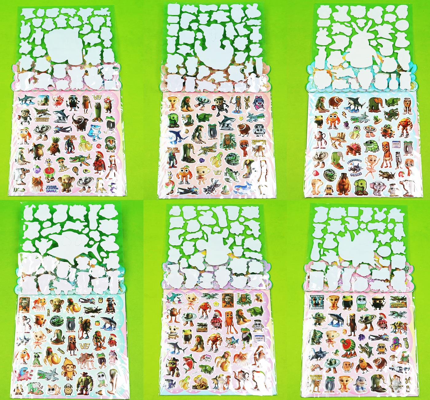 Bam 2176 2 Sayfa Sticker x12