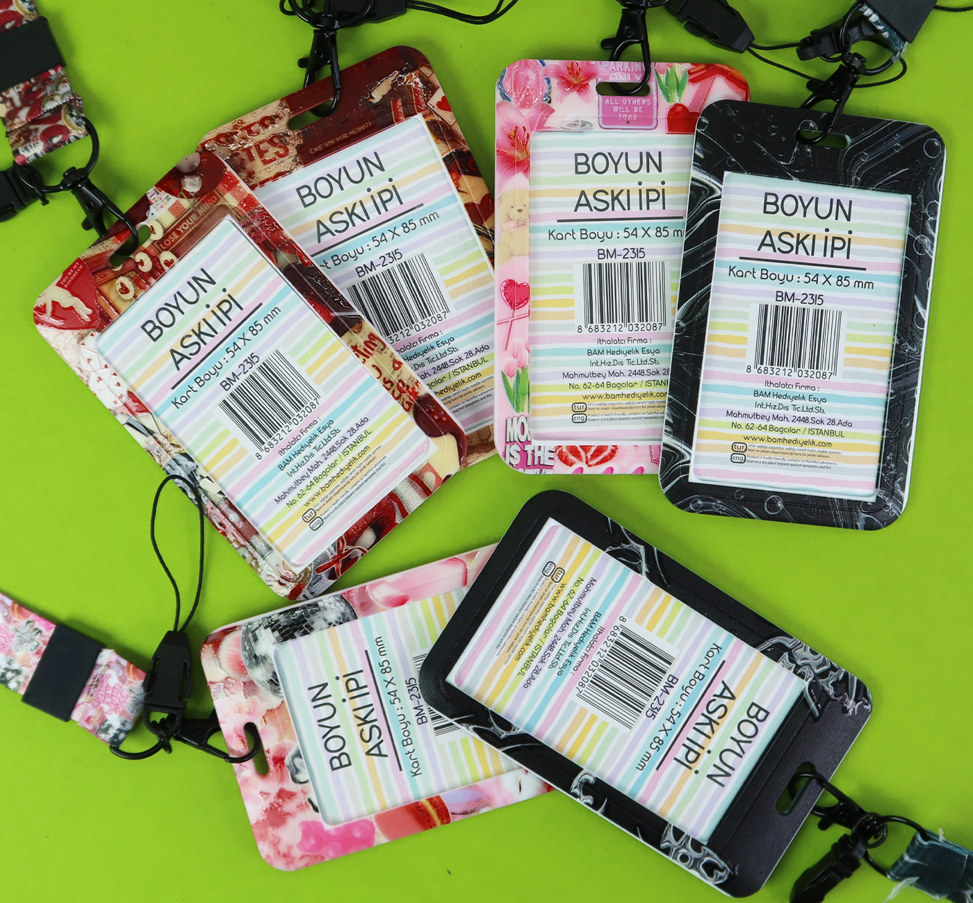 Bam 2315 Boyun Askı İpi x12