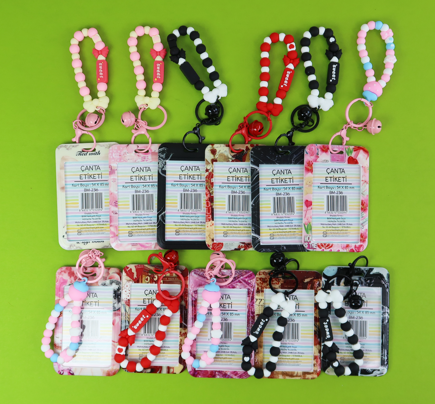 Bam 2316 Çanta Etiketi x12