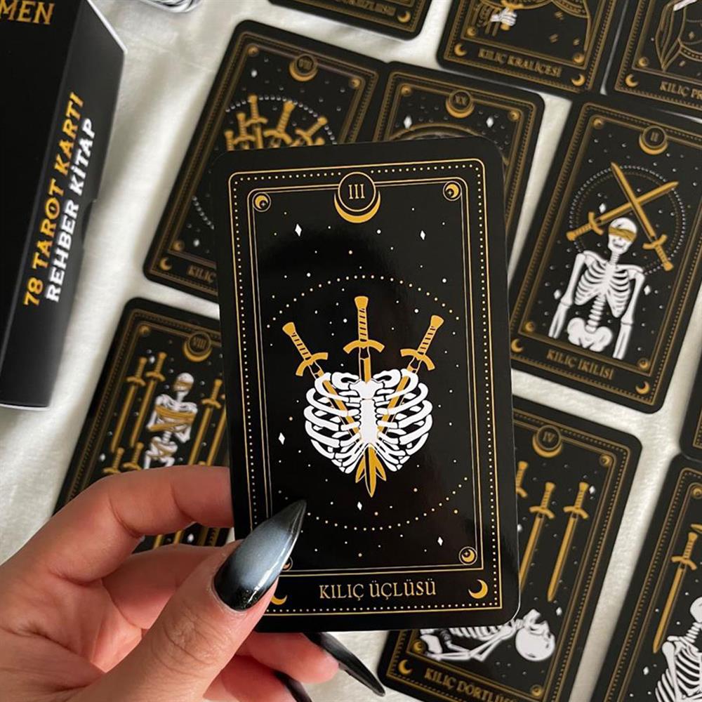 Bam Golden Omen Tarot Kartı