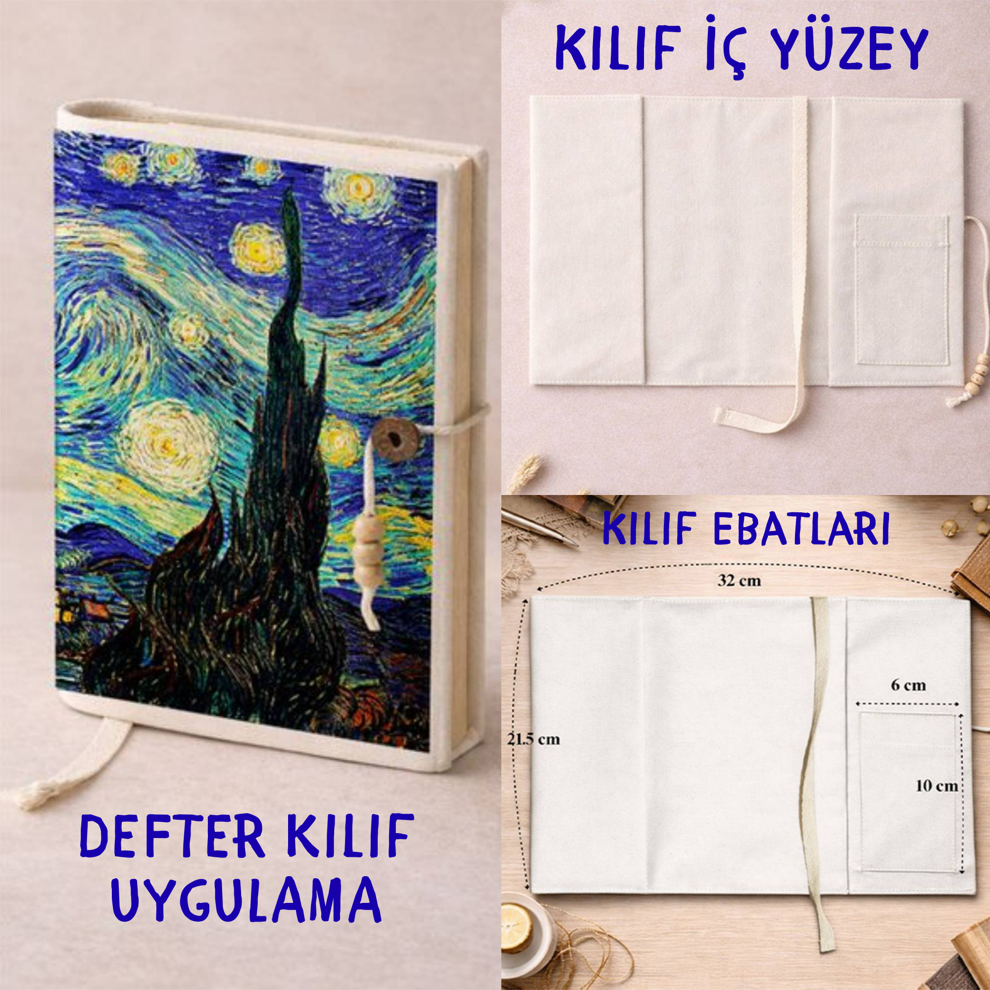 BAM KİTAP KILIFI