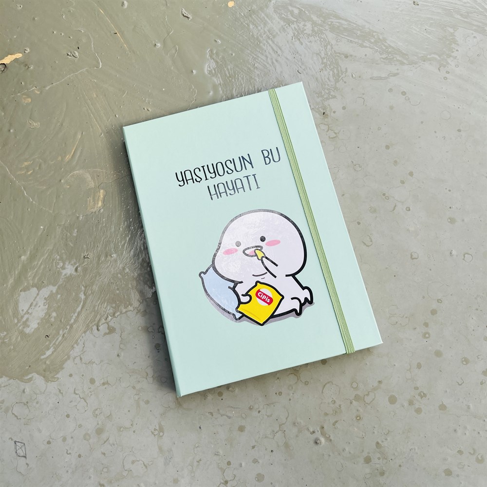 Bedeller Ödedik Tasarımlı Lastikli Defter