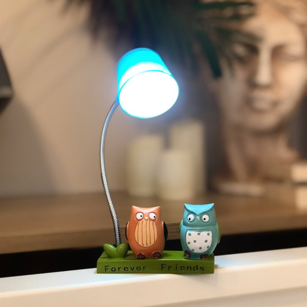 Beykuş Işıklı Masa Lambası