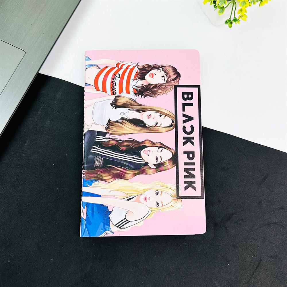 Black Pink Hero 2 Tasarımlı Terzi Dikişli Defter