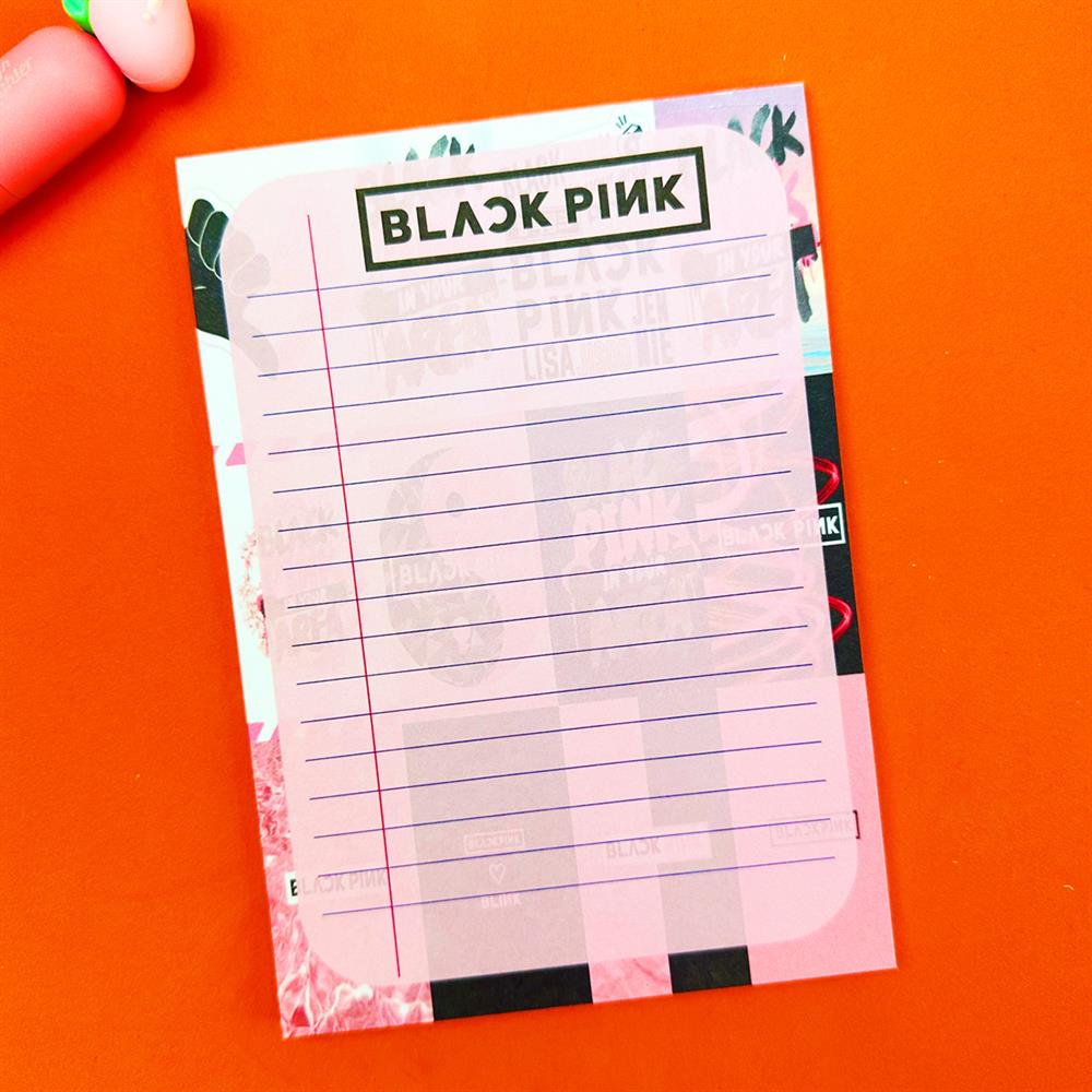 Black Pink Tasarımlı To Do List Yapılacak Listesi