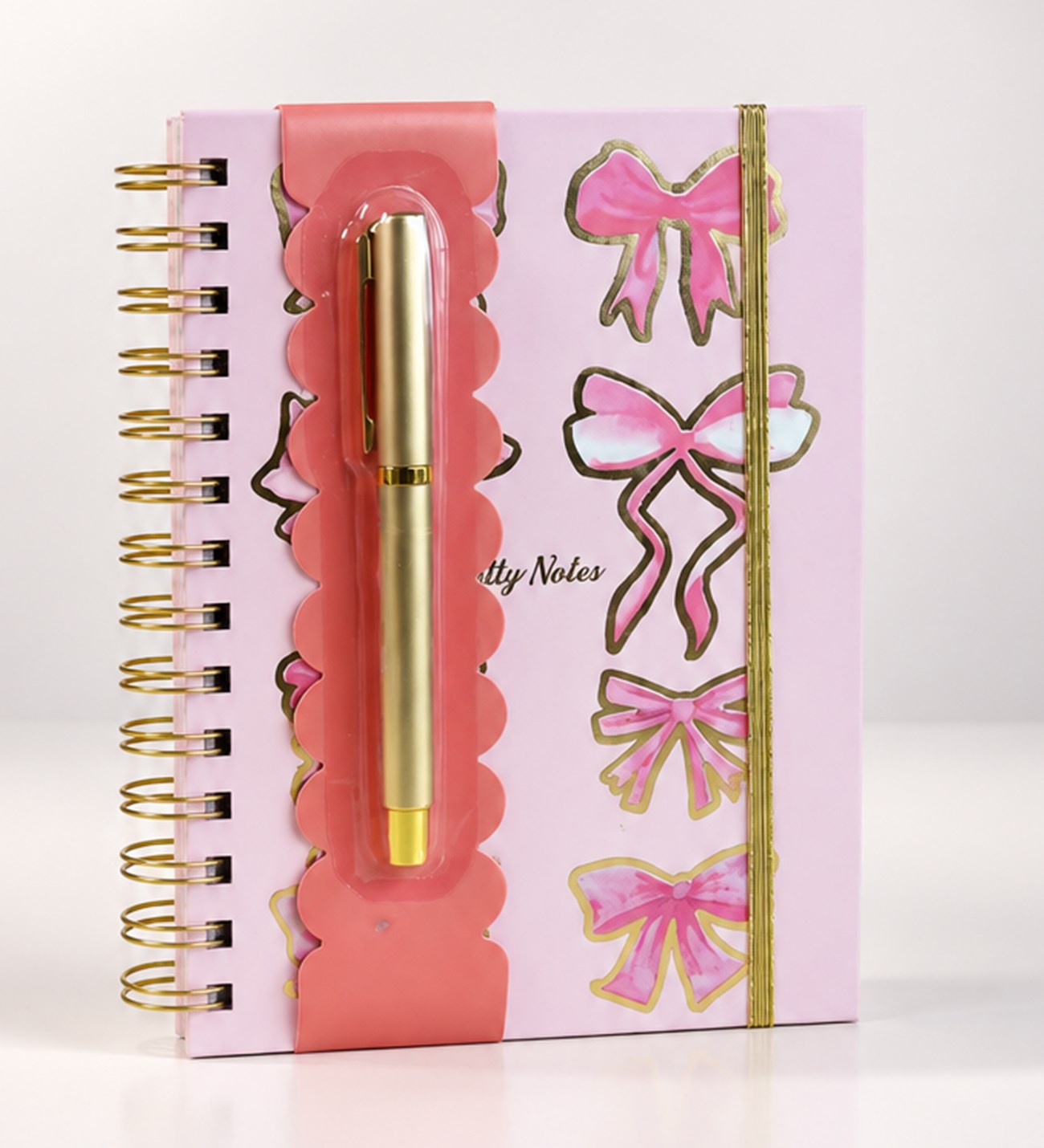 BM-2568  Kurdela Figürlü 160 Yaprak Çizgili + 1Sayfa Sticker Defter Tükenmez Kalem Set X 6