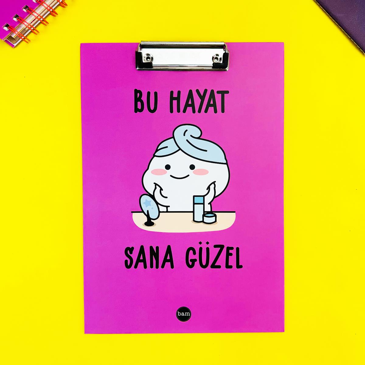 Bu Hayat Sana Güzel Tasarımlı Sekreterlik 